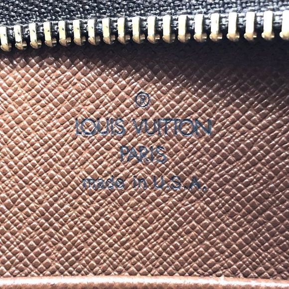 Louis Vuitton M51290 Drouot Shoulder Bag Monogram Brown Women Men Vintage USED - Picture 8 of 10